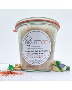Suprême de Poulet au Curry Vert - 480gr